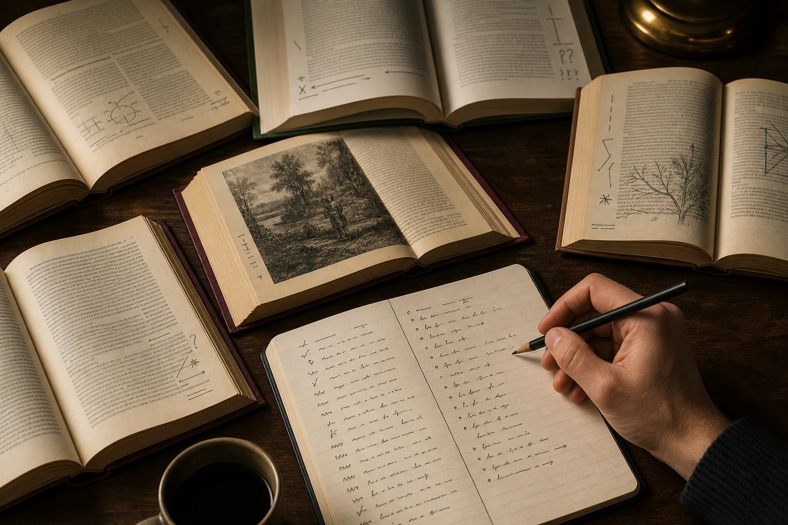 Reading widely trains you to hold an idea without swallowing it