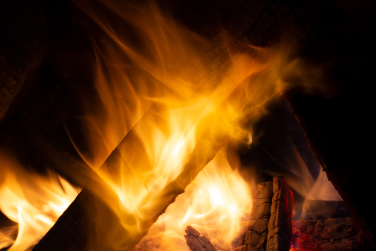 Flames of action and resolve