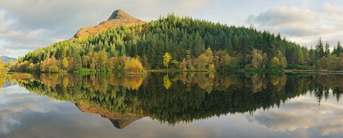 Still water reflection symbolizing the self that a relationship reveals