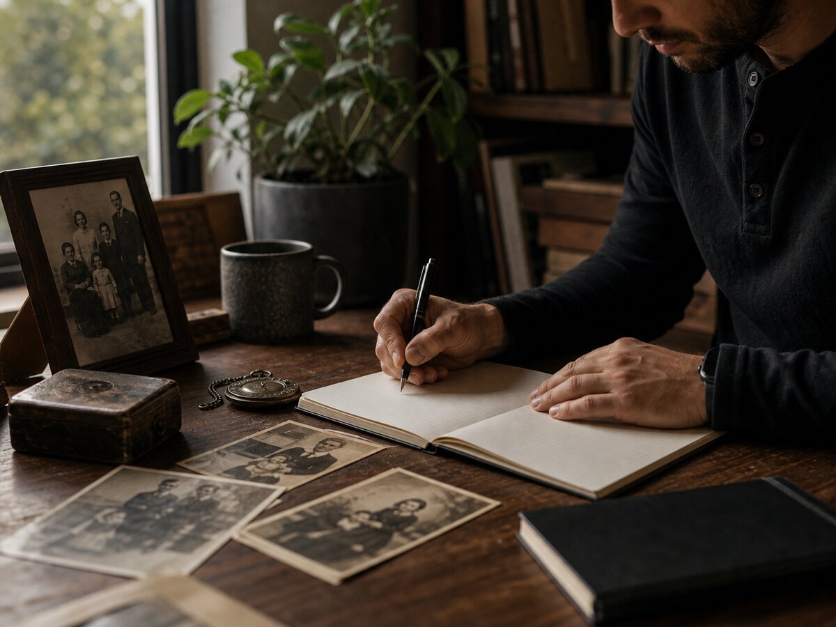 The Ancestors Are Watching: supporting realistic editorial scene