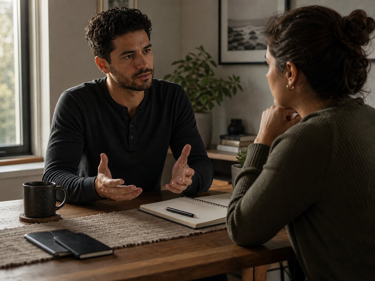The Hard Conversation: supporting realistic editorial scene