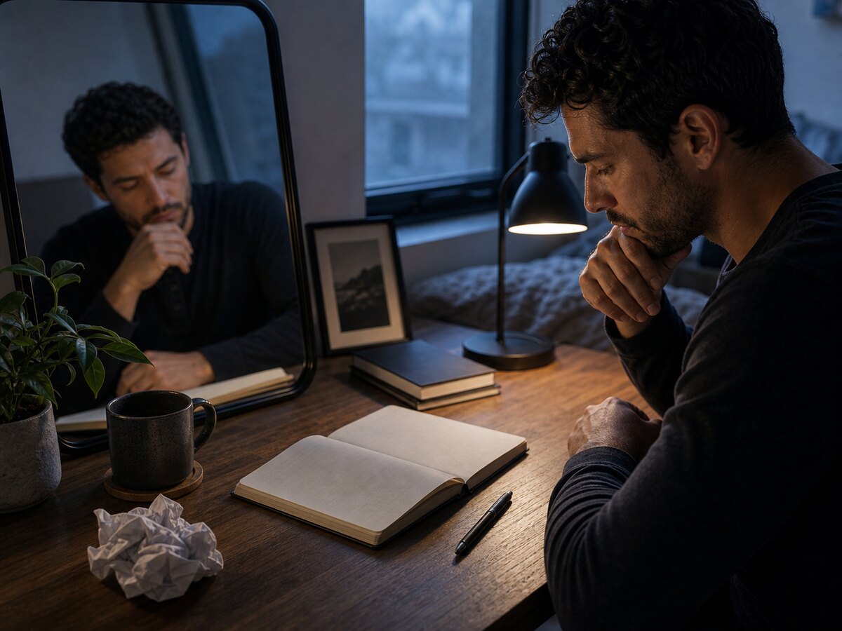 The Inner Critic: supporting realistic editorial scene