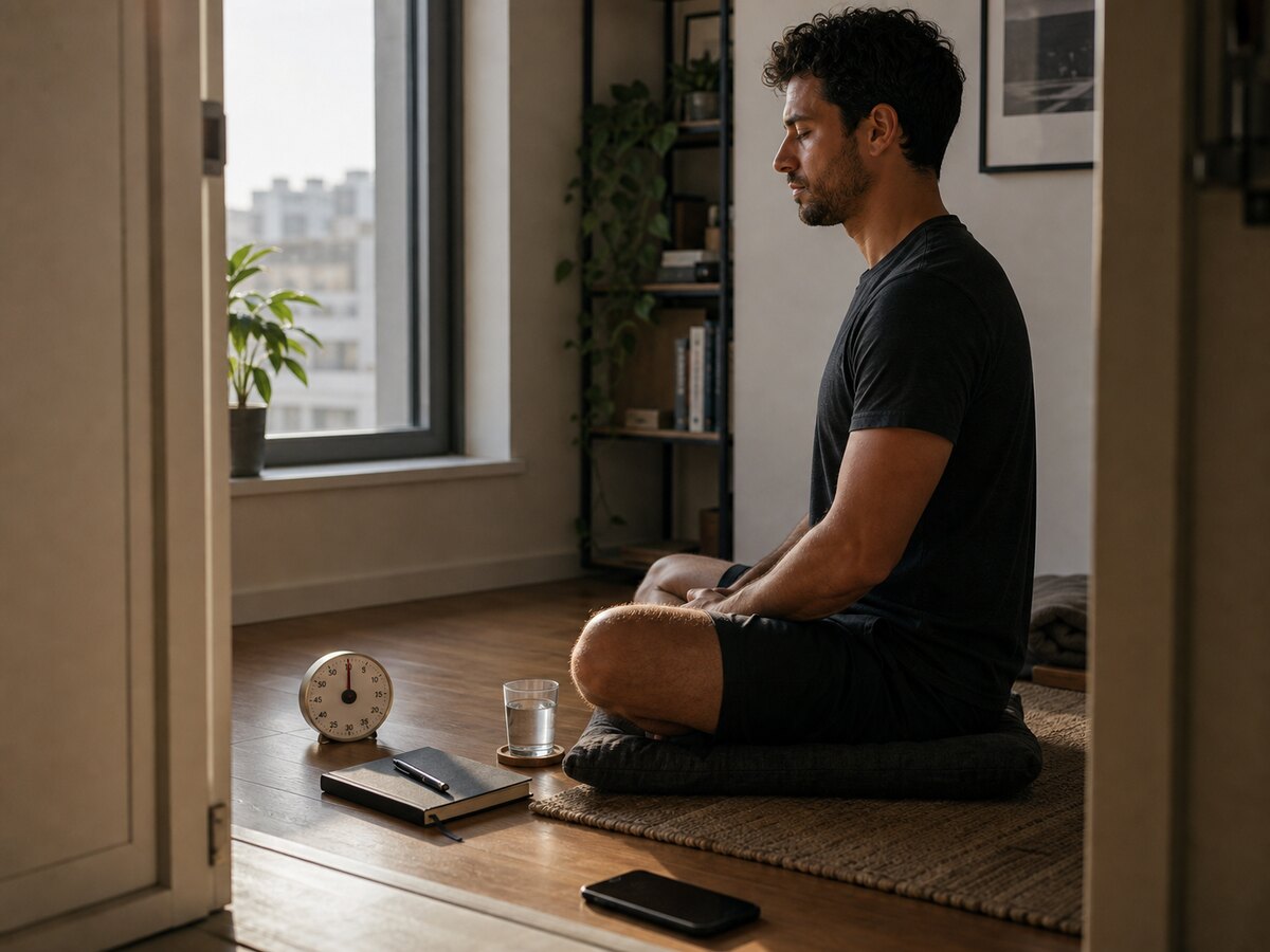 Schweigemeditation: 15 Minuten Stille klären die Stimme