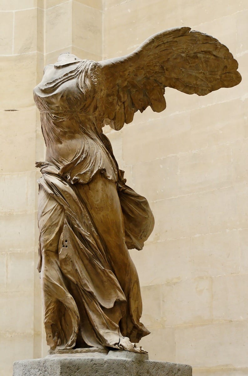 The Winged Victory of Samothrace: the daily discipline battle is won one morning at a time, and the victories compound