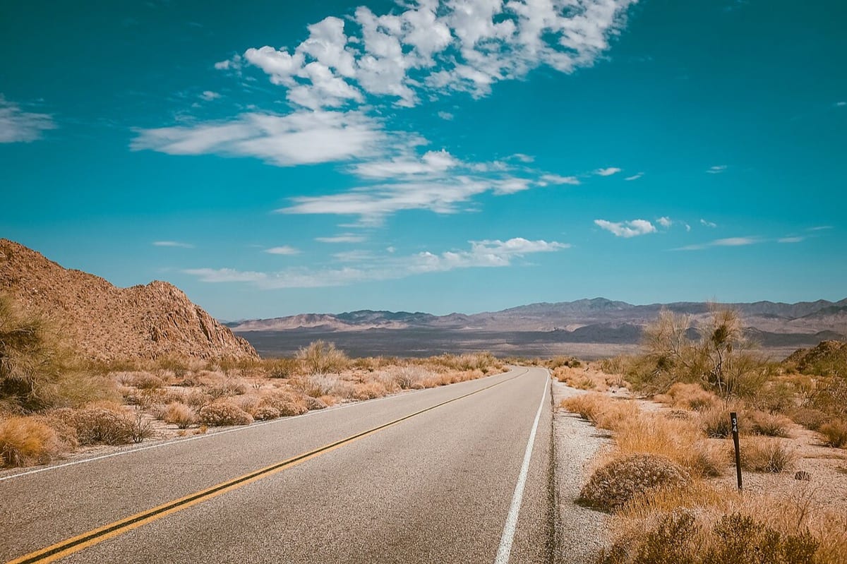An open road: the freedom of not needing validation is visible once you stop looking for it