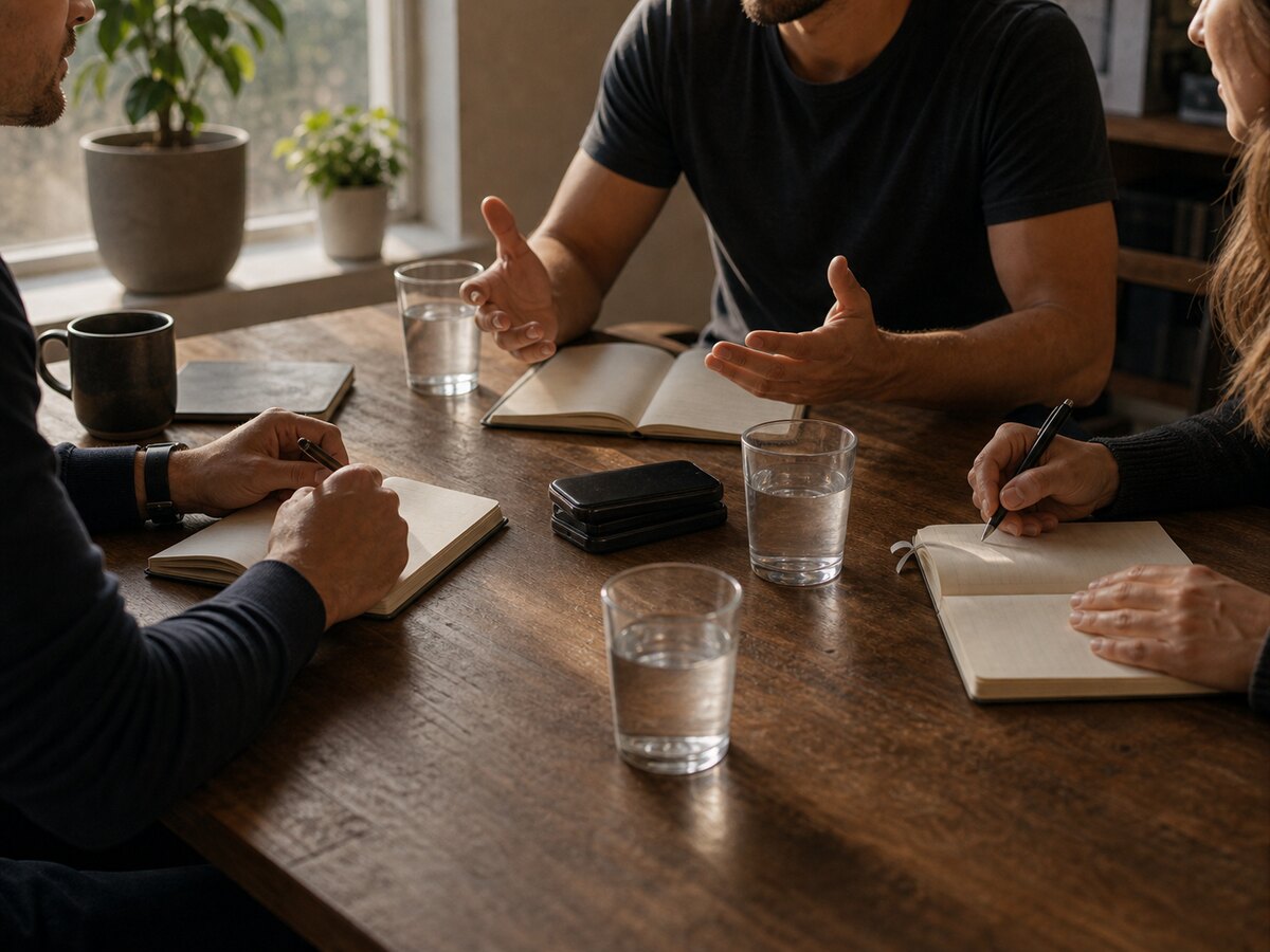 Who You Spend Time With: supporting realistic editorial scene
